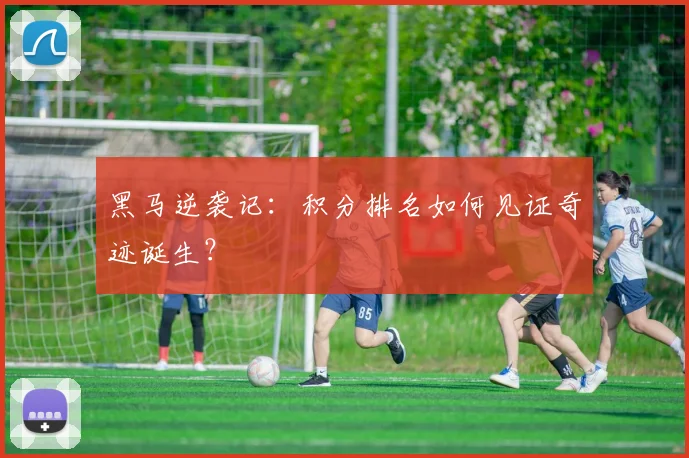 黑马逆袭记：积分排名如何见证奇迹诞生？